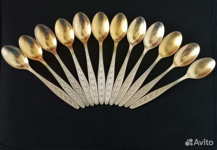 Мельхиоровые ложки чайные СССР