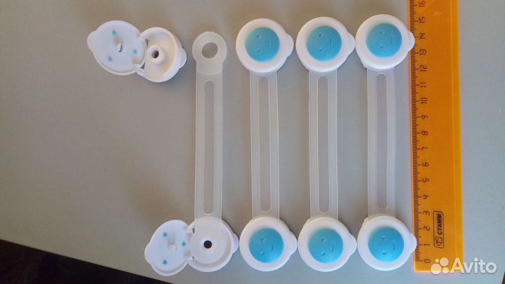 Замок блокиратор для дверей и ящиков детский новый