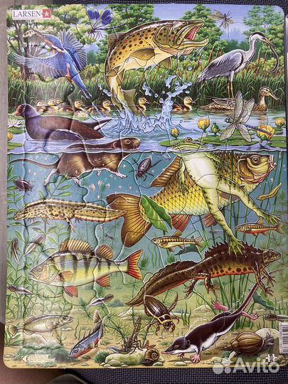 Пазлы larsen для малышей