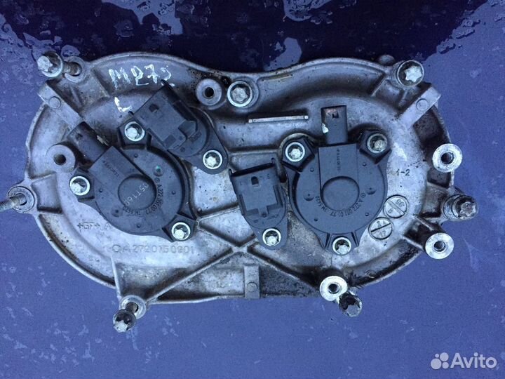 Левая лобовая крышка мотор М272/М273