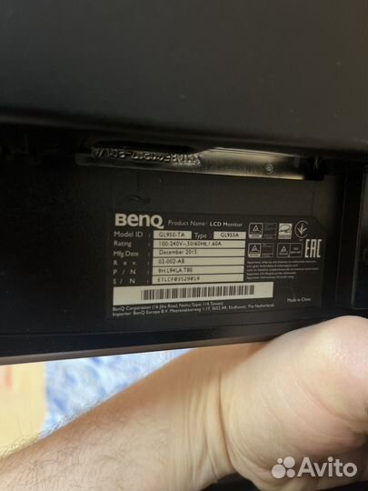 Монитор benq senseye 3 LED