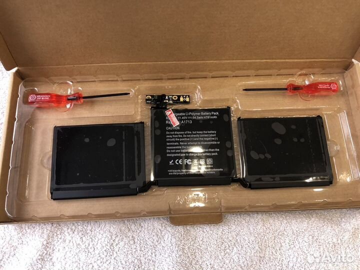 Новый аккумулятор для ноутбука Apple MacBook A1713