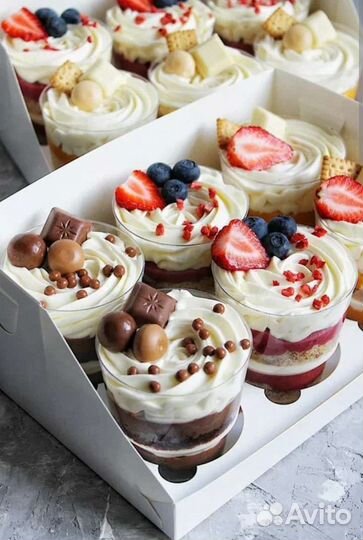 Капкейки,трайфлы и эскимо и тортики