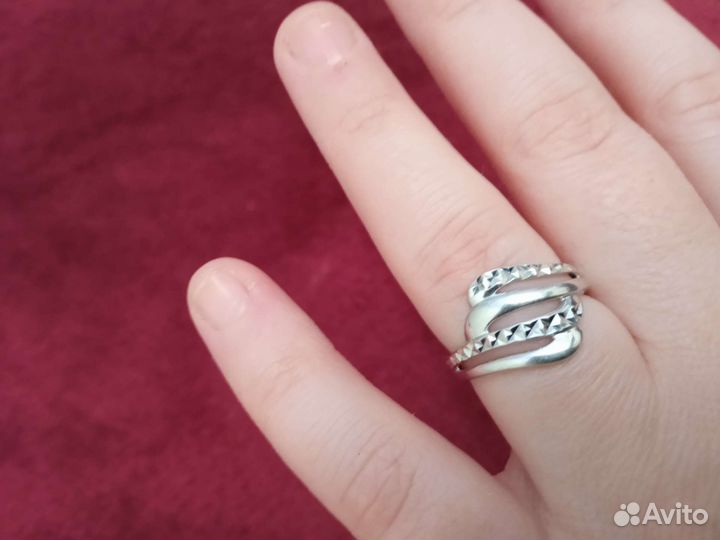 Серебряное кольцо 16,5