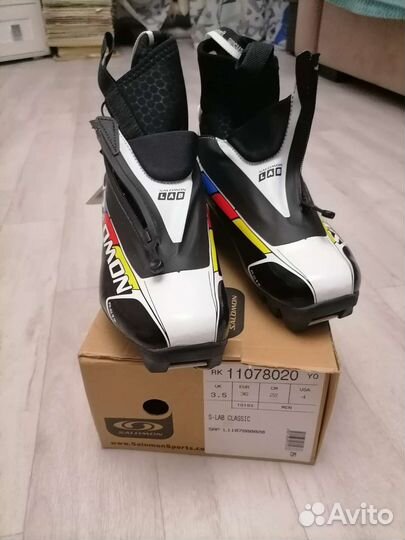 Новые лыжные ботинки Salomon s-lab classic 36 р-р