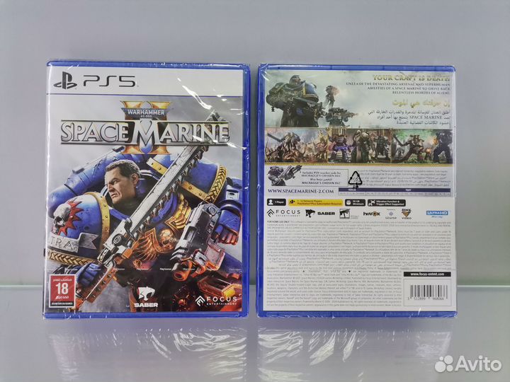Warhammer 40000 Space Marine 2 ps5 диск