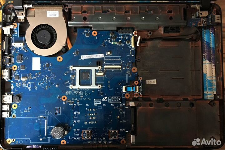 Материнская плата от ноутбука Samsung R540