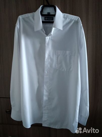 Рубашка белая для мальчика 146-152