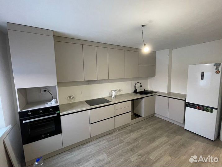 Кухня угловая с установкой