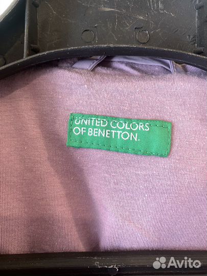 Плащ ветровка для девочки Benetton 128-134