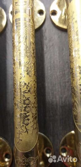 Ручки дверные бронза