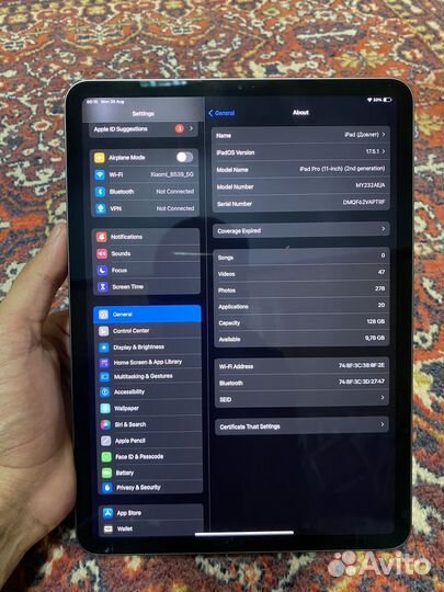 iPad pro 11 2020 128