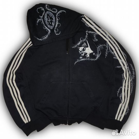 Adidas costum на заказ affliction balenciaga triba