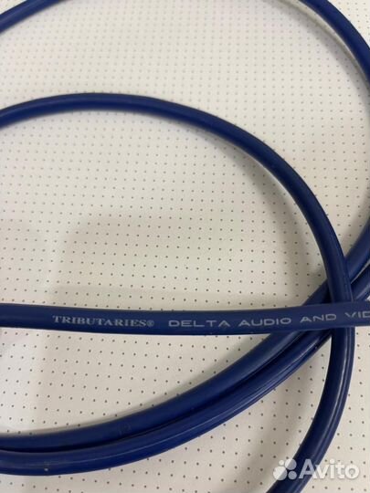 Межблочный кабель 2 rca-2rca Tributaries Delta США