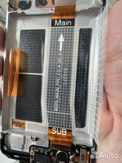 Xiaomi redmi note 11S межплатный шлейф оригинал