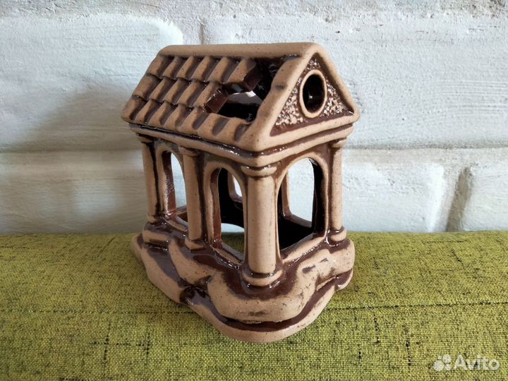 Грот для аквариума домик 9x6x8см