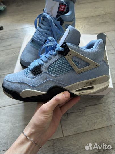 Nike Air Jordan 4 University Blue оригинал