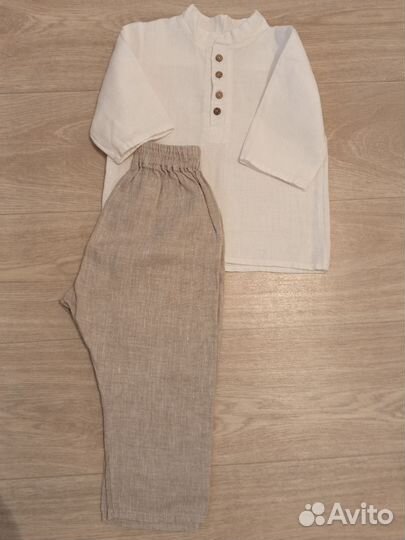 Костюм льняной