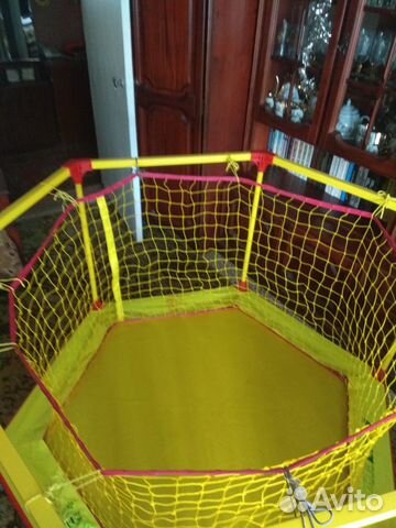 Детский батут-манеж Leco