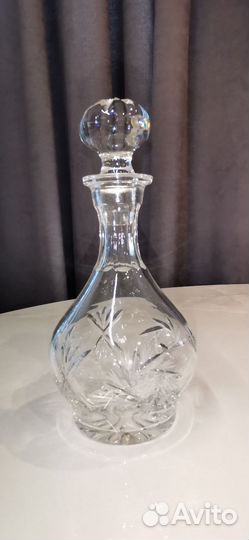 Штоф хрустальный