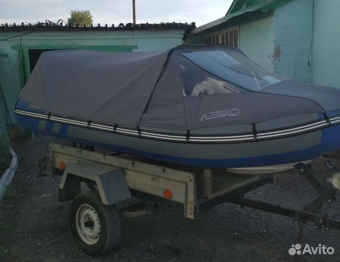 Лодка Риб Аэро Победа 350+мотор Suzuki DT15AS