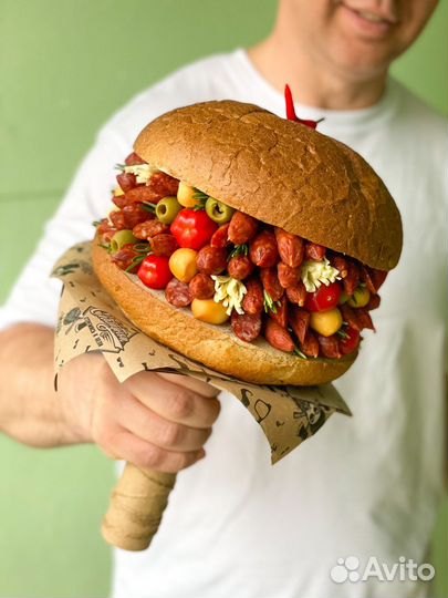 Мужские съедобные букеты