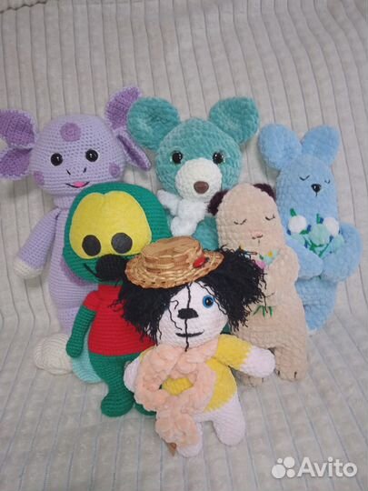 Мягкие игрушки ручной работы