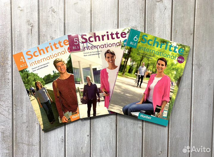 Schritte international NEU учебники новые