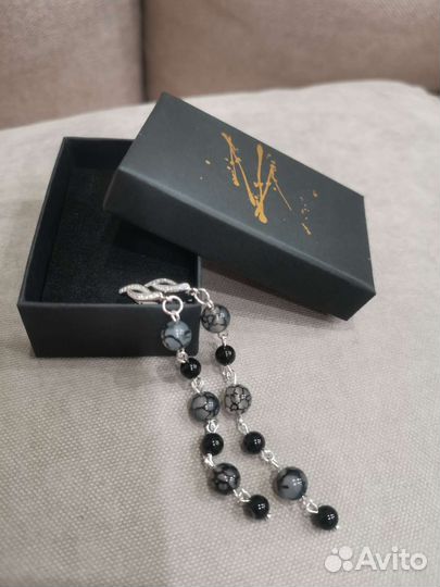 Серьги из натуральных камней