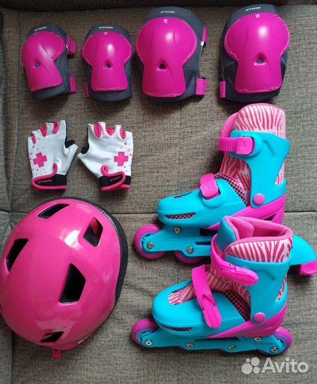 Ролики Onlitop с полным комплектом защиты