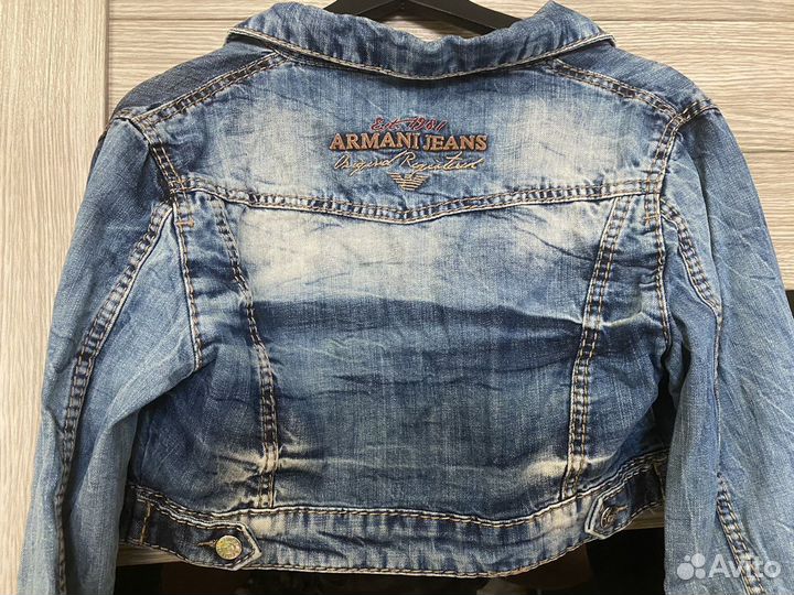 Джинсовая куртка Armani Jeans
