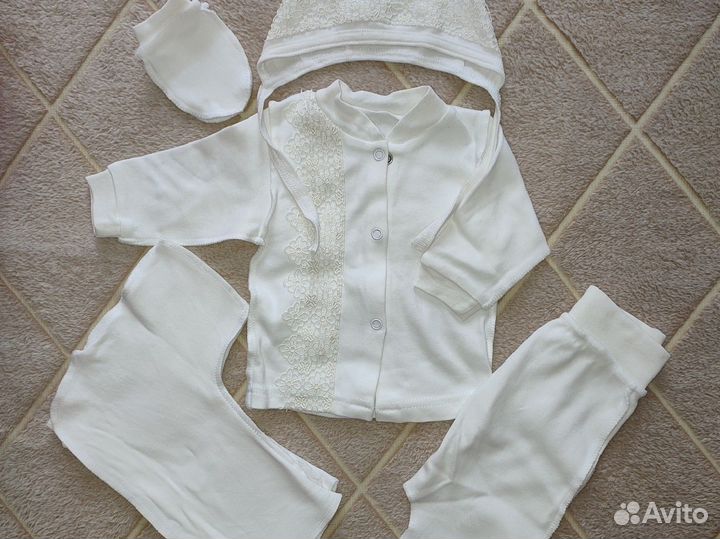 Костюм на выписку для новорожденных