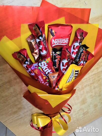 Букет из шоколадок