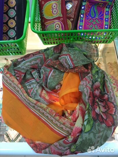 Палантин-парео из Индии