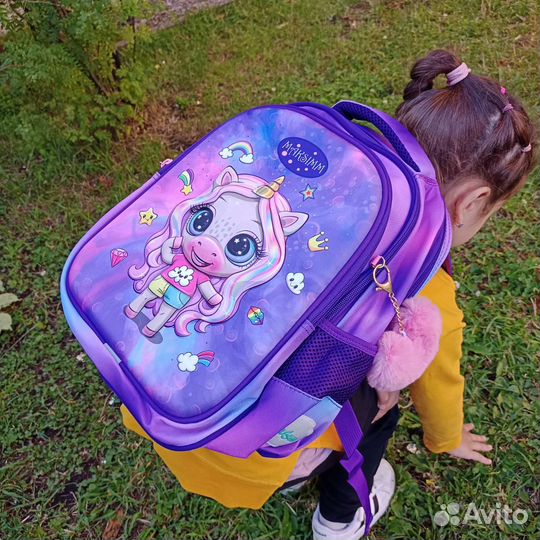 Рюкзак школьный для девочки новый легкий