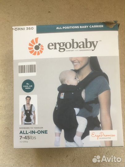 Эргорюкзак ergobaby omni 360