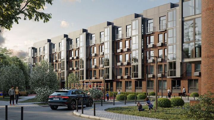 2-к. квартира, 69,7 м², 3/5 эт.