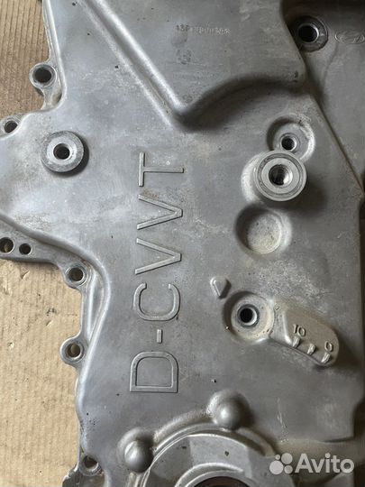Передняя крышка грм маслонасос Hyundai G4FA G4FC