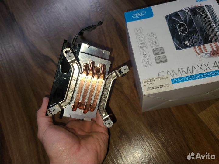 Intel core i7 6700k + кулер