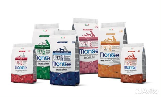 Корм для собак и кошек Монж (Monge)