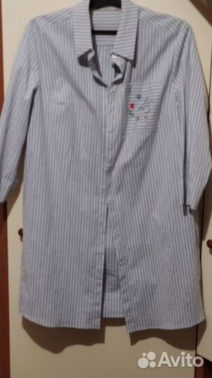 Туника женская 46 размер хлопок плотный