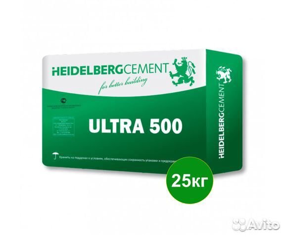 Цемент М500 Ultra “хайдельбергцемент”