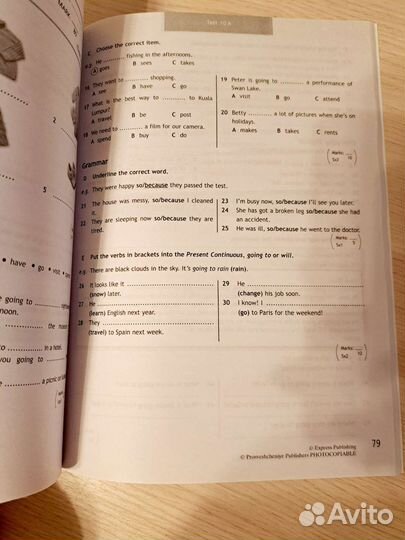 Test booklet. Контрольные задания. 6 класс. Англ