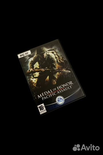Medal of Honor: Pacific Assault лицензия Е DVD-box