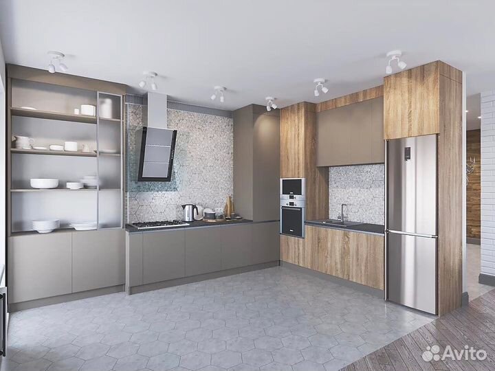 Кухни на заказ. Модель 3095