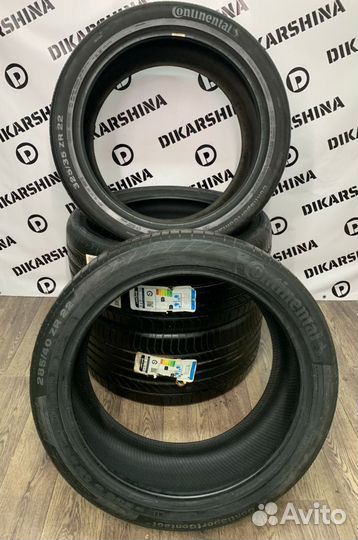Continental ContiSportContact 5P 325/35 R22 и 285/40 R22 110Y
