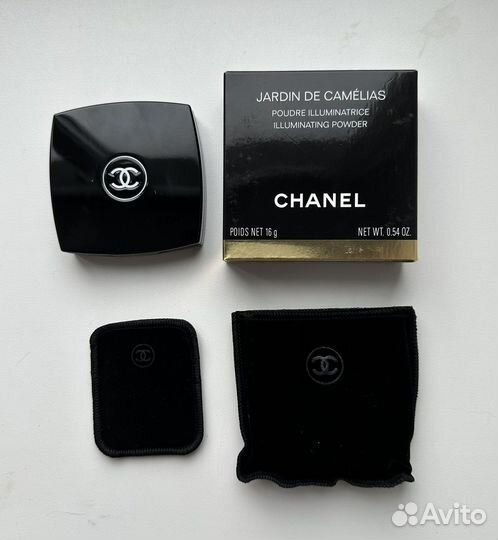 Chanel пудра хайлайтер jardin de camelias