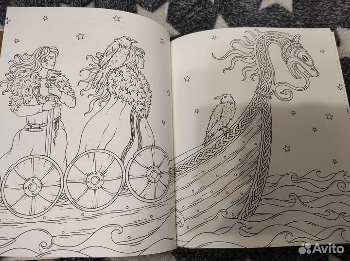 Hanna Karlzon Grains of gold coloring book
