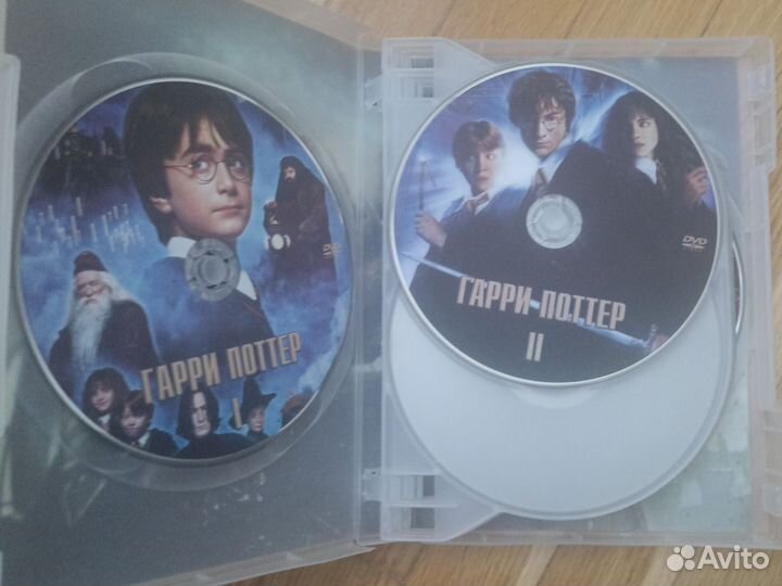 Диски с фильмами Гарри Поттер