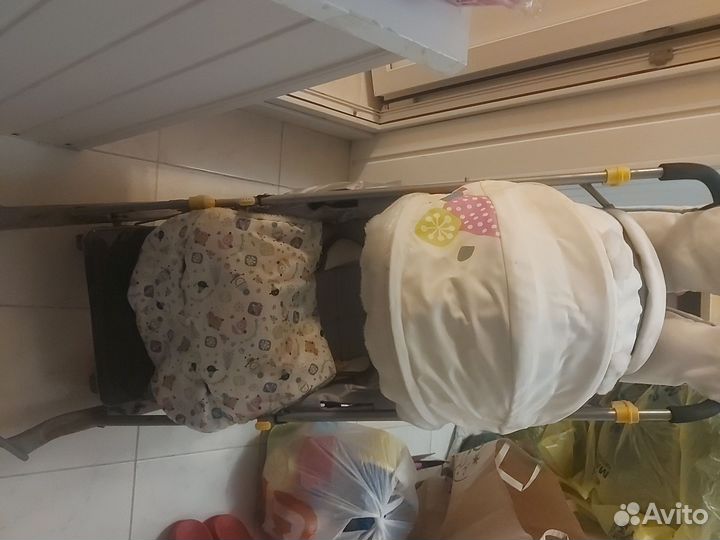 Детские санки коляска бу